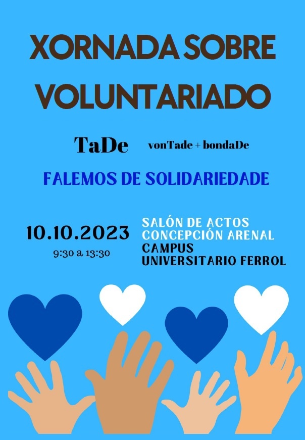 A xornada de voluntariado “Falemos de Solidariedade” está organizada por ASCM Galicia