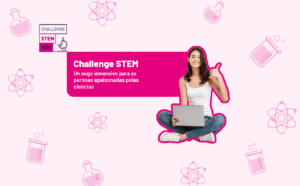 Imagen promocional del reto Challenge STEM que promueve el Campus Industrial de Ferrol