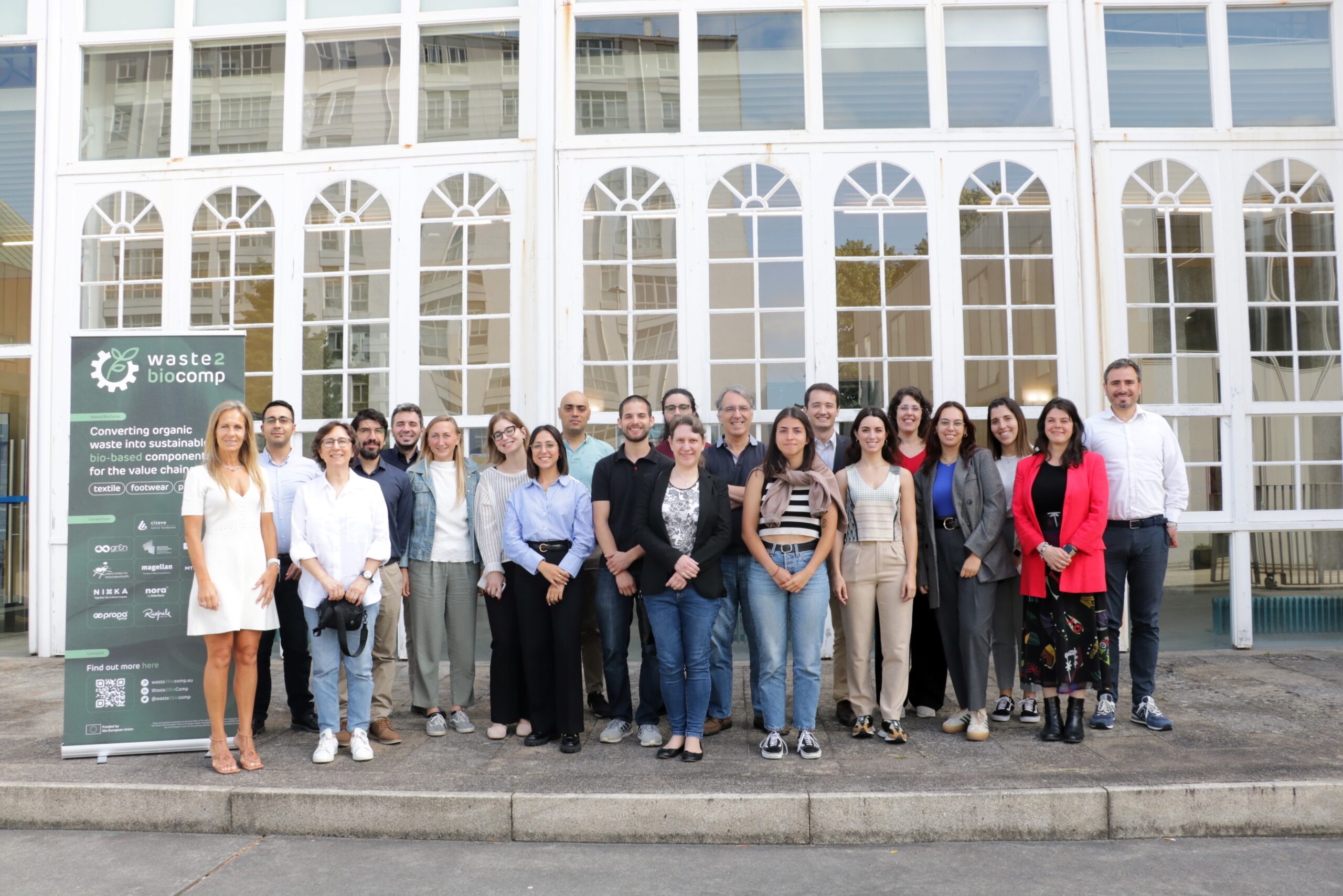 O proxecto europeo Waste2BioComp, no que participa o CITENI, promove a substitución dos plásticos convencionais e a colaboración entre empresas e institucións para un futuro máis verde e dixital