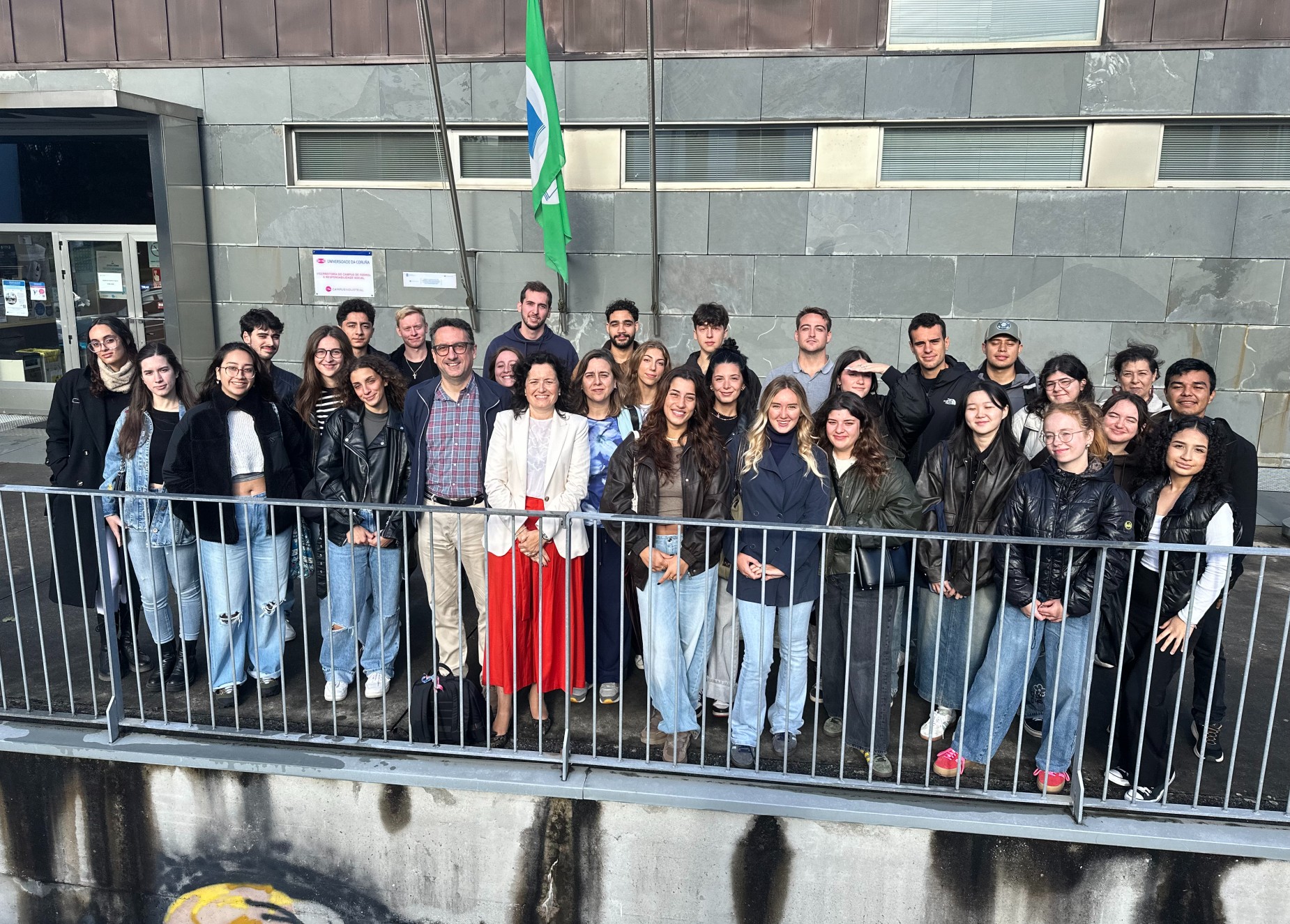 O Campus Industrial de Ferrol recibe ao primeiro estudantado estranxeiro do curso académico