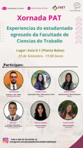 A Facultade de Ciencias do Traballo achega ao alumnado de primeiro curso á realidade profesional dos seus egresados e egresadas